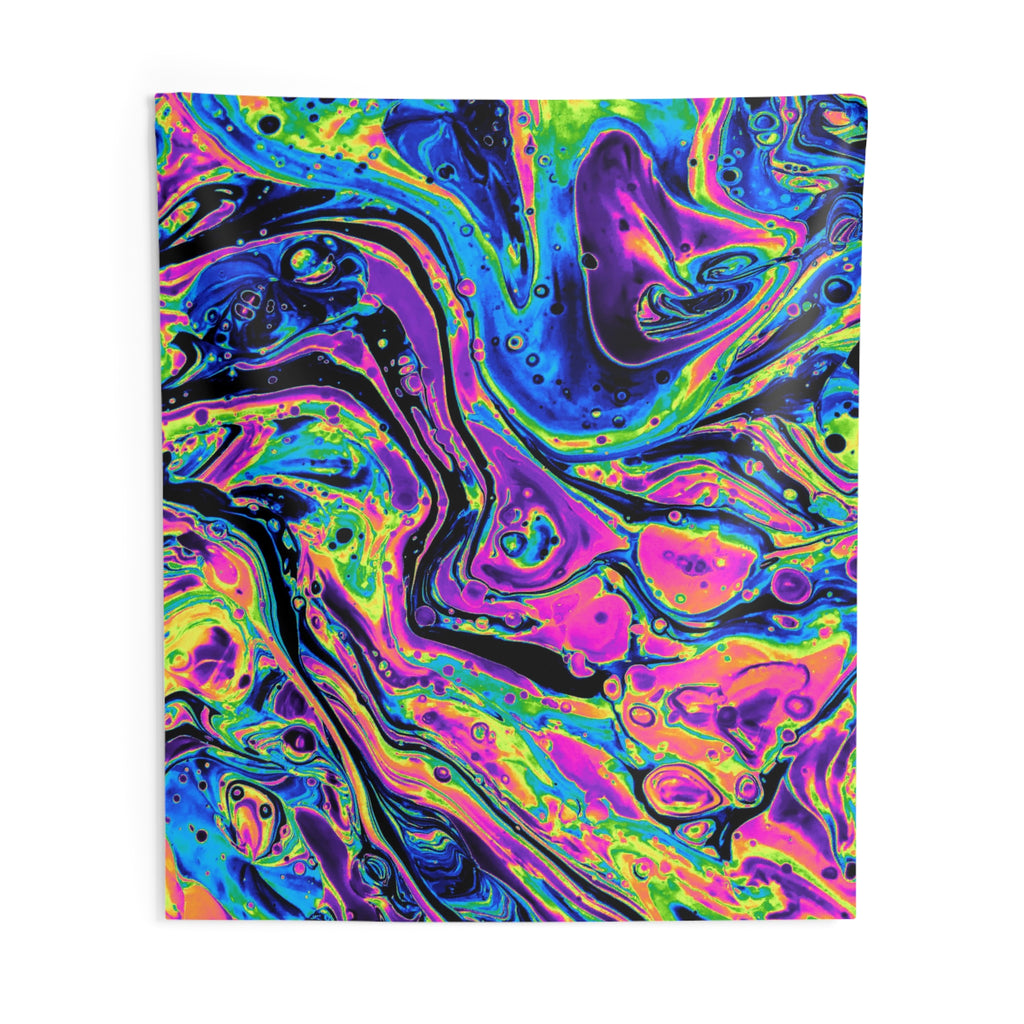 Vibrant Visions Tapestry (Made to Order) - Liquid Mirage