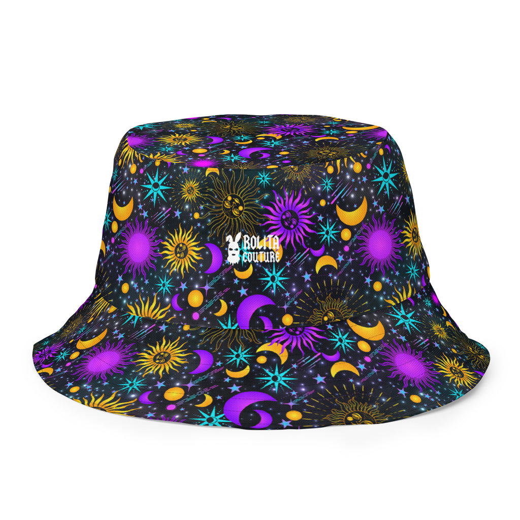 Reversible Bucket Hat - Celestial Soul (Made to Order)