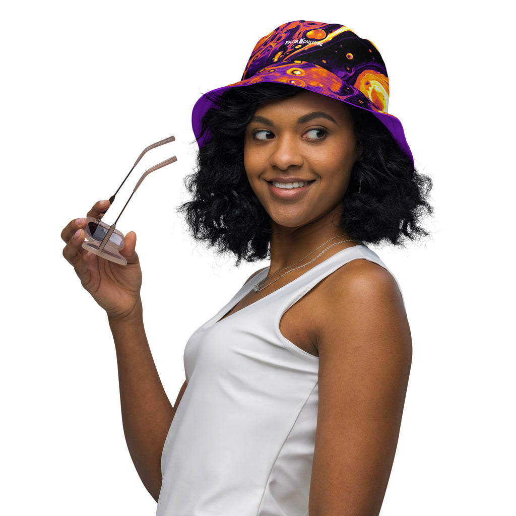 Dual Reversible Bucket Hat (Made to Order) - Hazard Bath