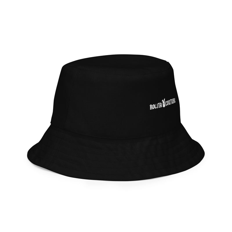 Dual Reversible Bucket Hat (Made to Order) - Acid Waves