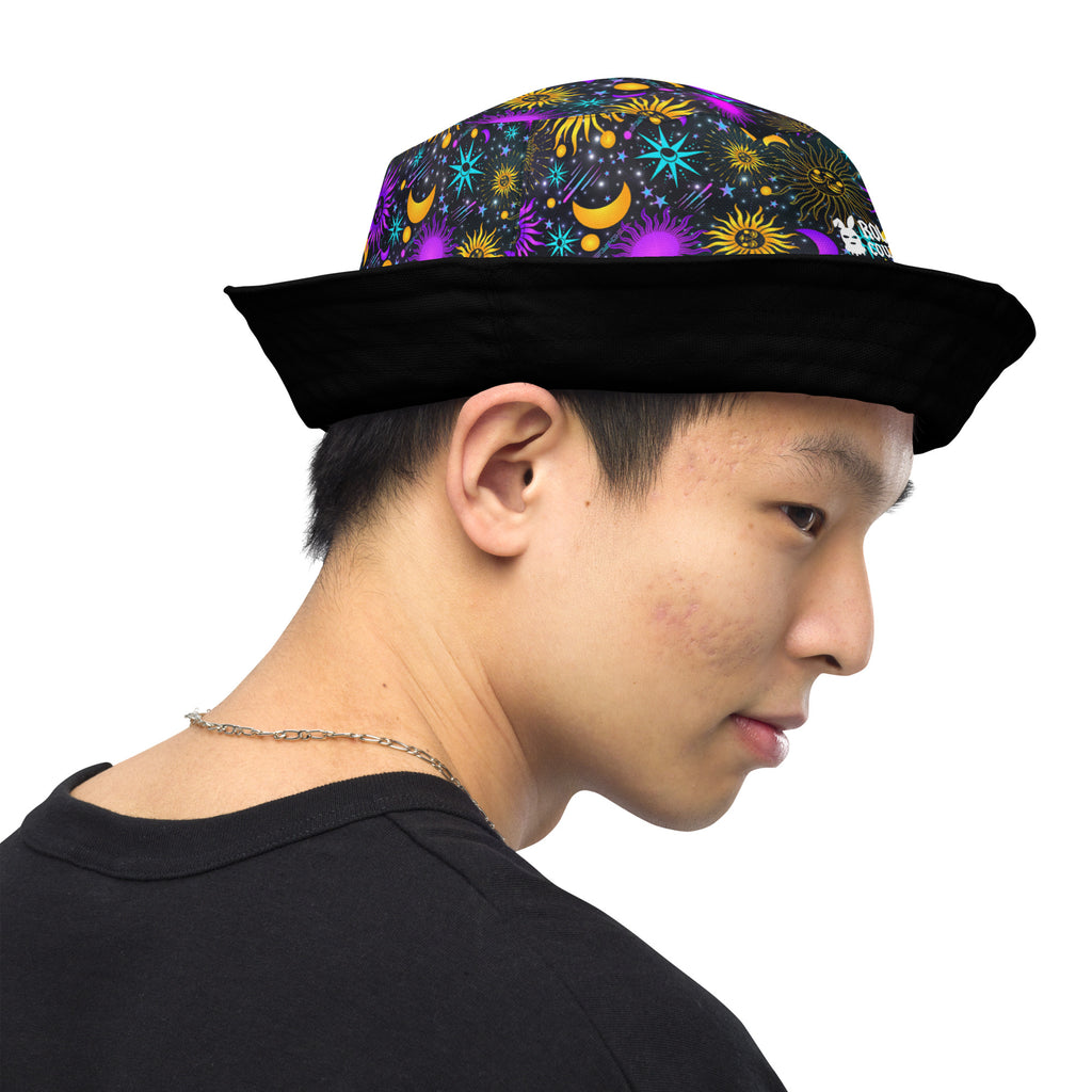 Dual Reversible Bucket Hat (Made to Order) - Celestial Soul