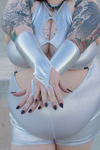 Mystic Arm Covers - Metallic Silver
