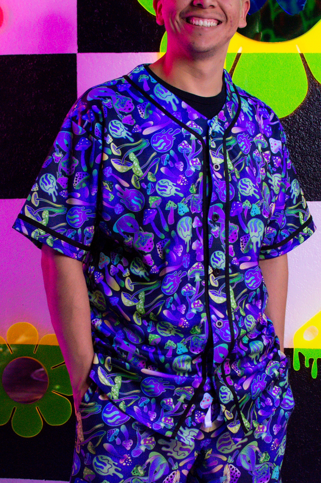 Bass Beat Jersey (Made to Order) - Lumi Shroomie