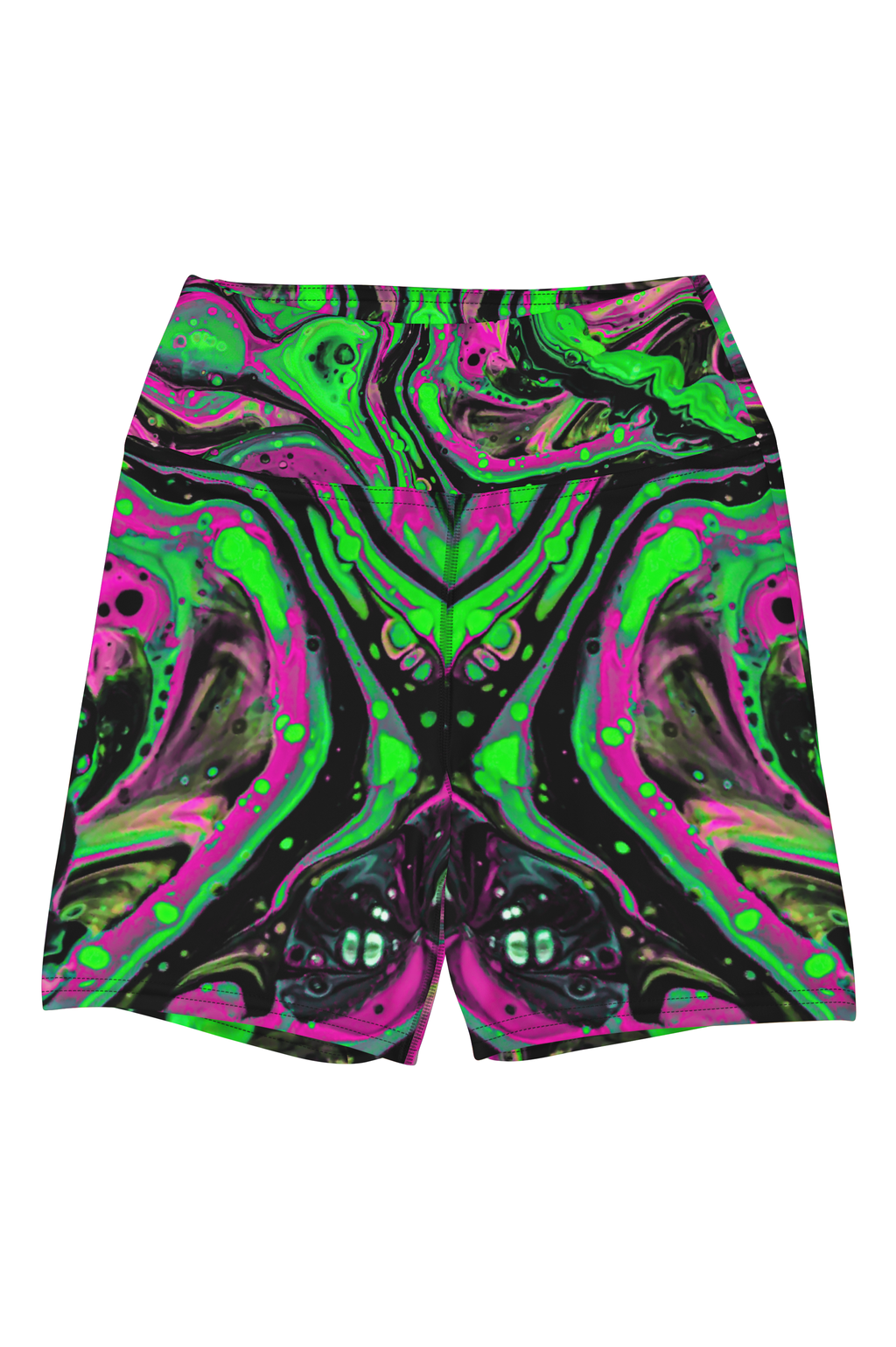 Neon Haze Shorts (Made to Order) - Acid Waves