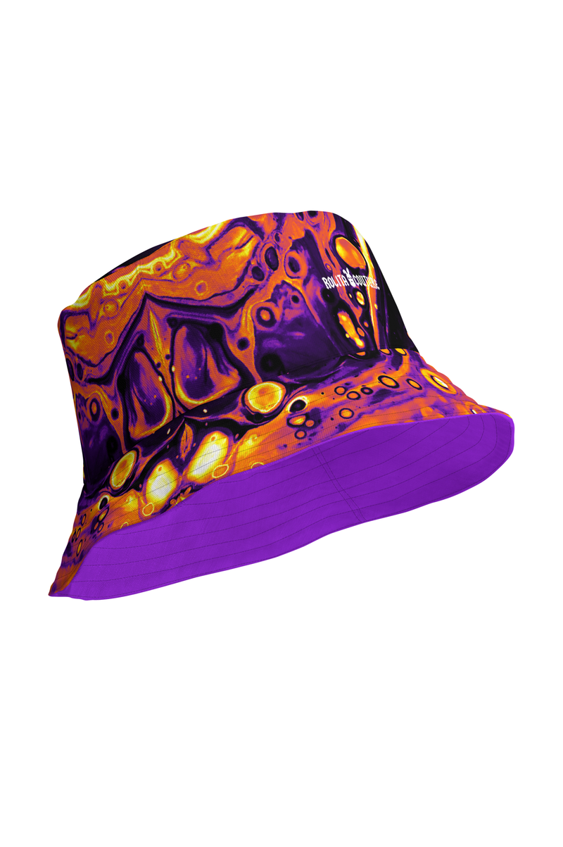 Dual Reversible Bucket Hat (Made to Order) - Hazard Bath