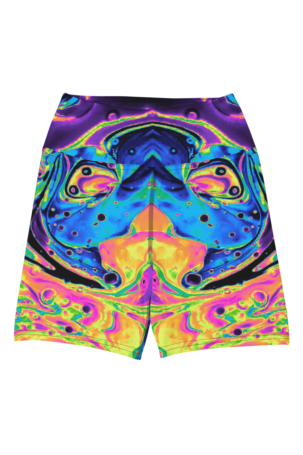 Neon Haze Shorts (Made to Order) - Liquid Mirage