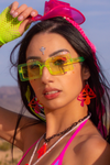 Neon Green Glasses