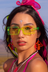 Neon Green Glasses