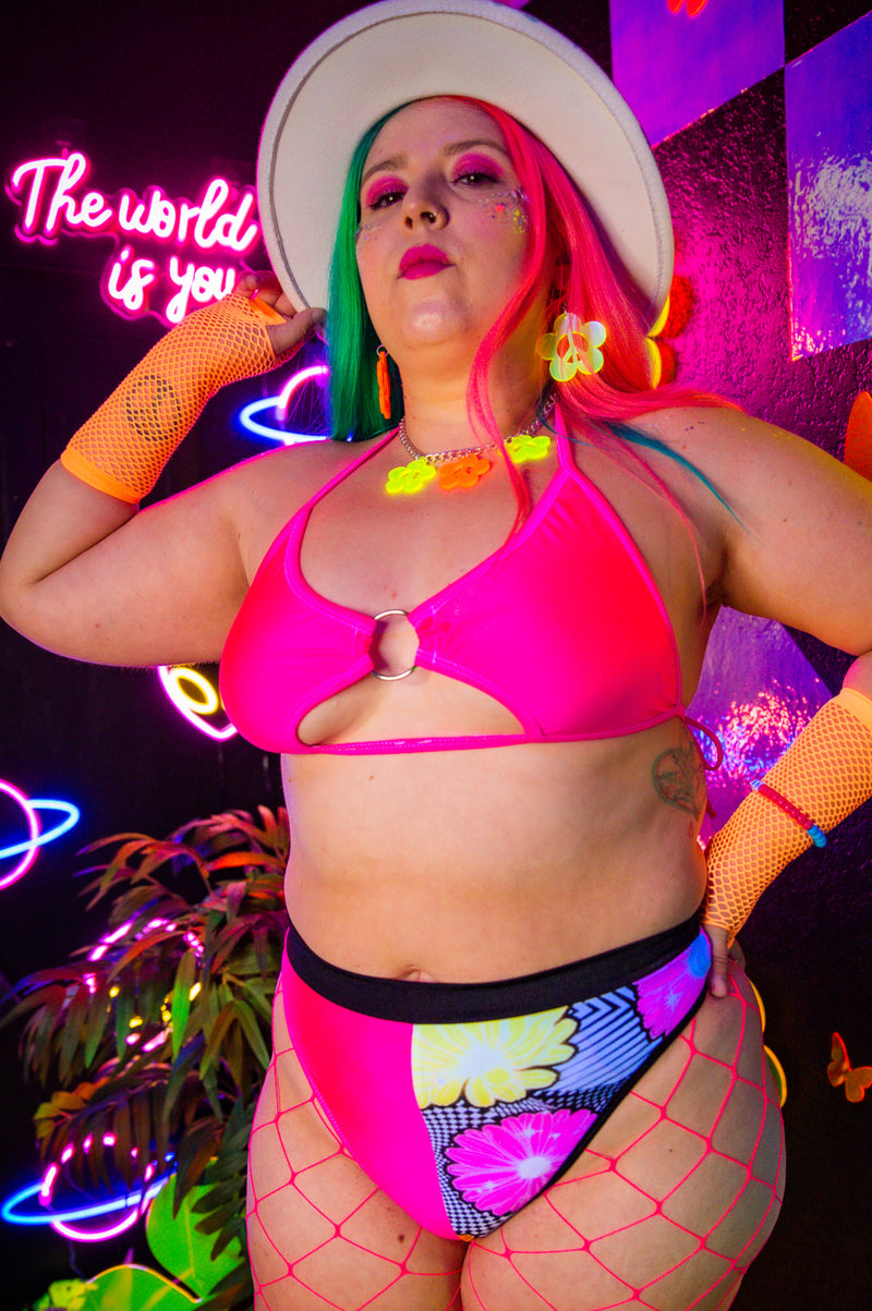 Rebel Top - Neon Pink