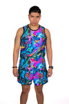 Easy Rider Unisex Shorts - Midnight Lava
