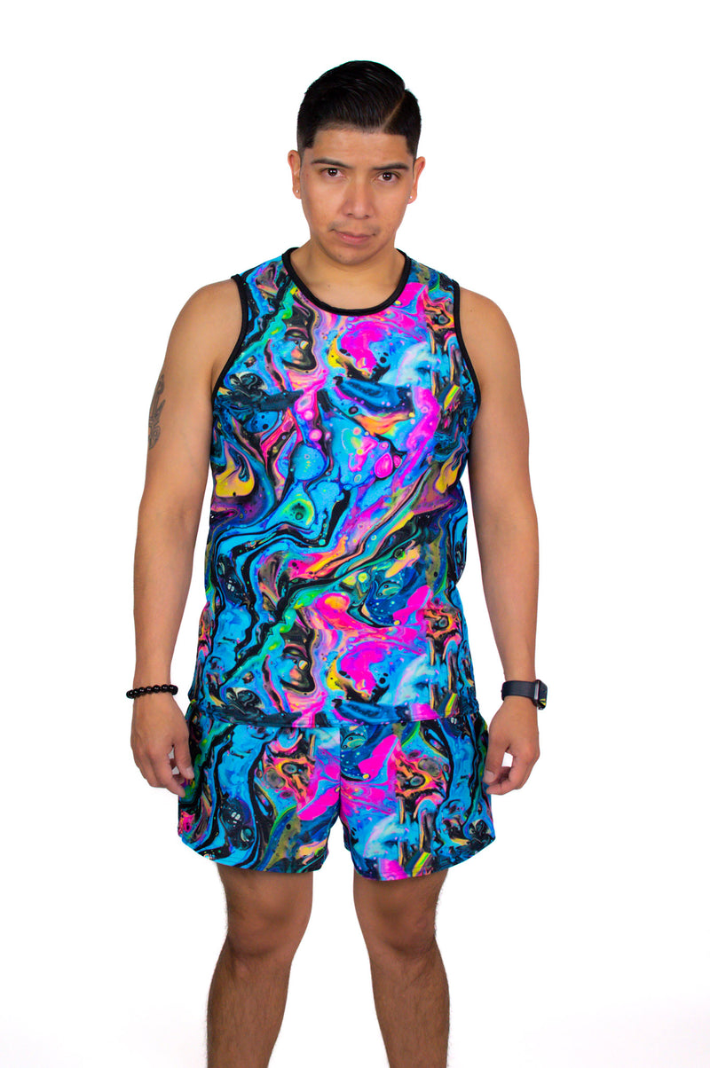 Easy Rider Unisex Shorts - Midnight Lava