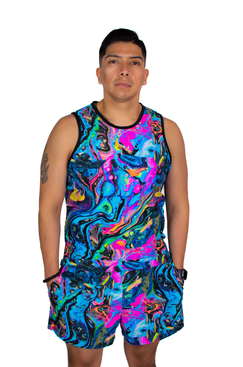 Easy Rider Unisex Shorts - Midnight Lava