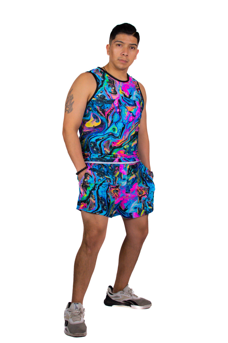 Brolita Tank - Midnight Lava