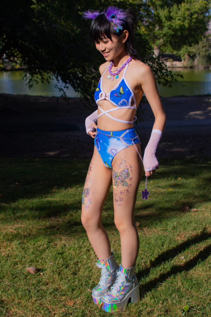 Assassin Underboob Top - Cotton Kandi