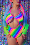 Kaleidoscope Bodysuit - Rainbow