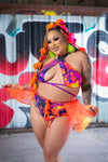 Goddess Wrap Top - Hazard