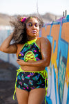 Venom Lace Up Bottoms - Moonstoned