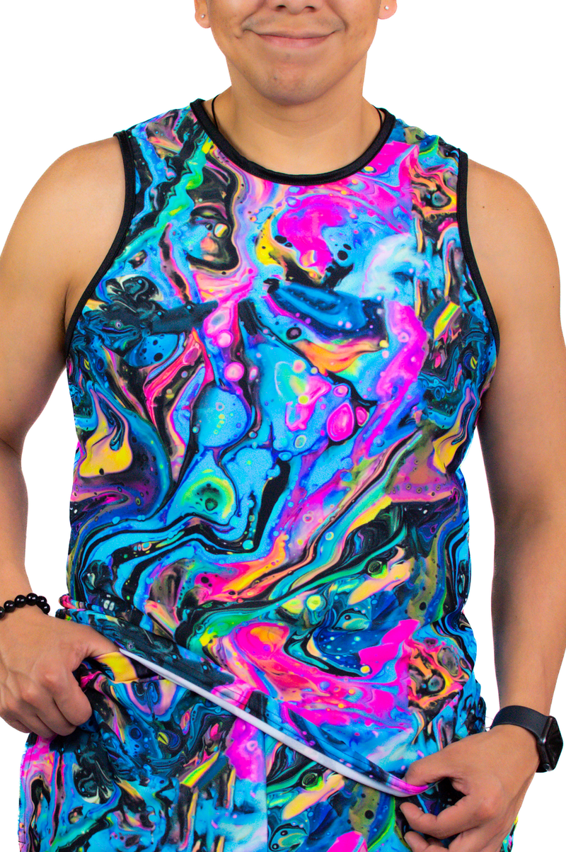 Brolita Tank - Midnight Lava