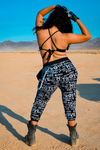 Kiss Me Joggers - Black & White