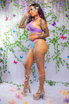 Bootylicious Bottoms - Tie Die Pastel/Lilac