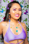 Friction Chain Top - Lilac